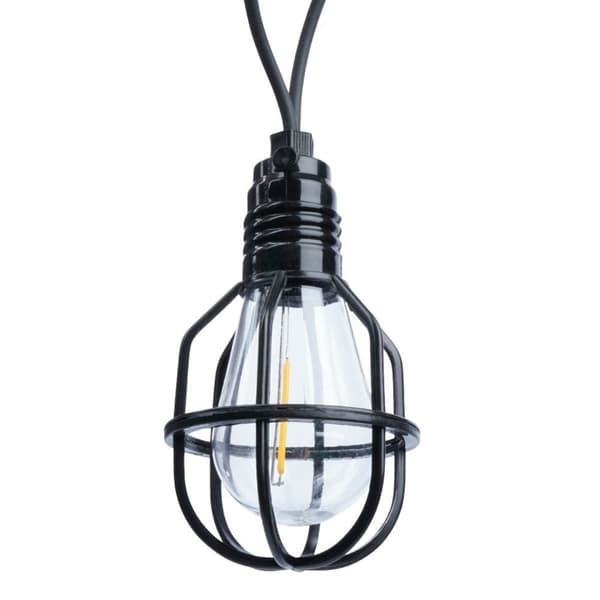 Trädgårdsgirlang med 10 LED-lampor för utomhusbruk