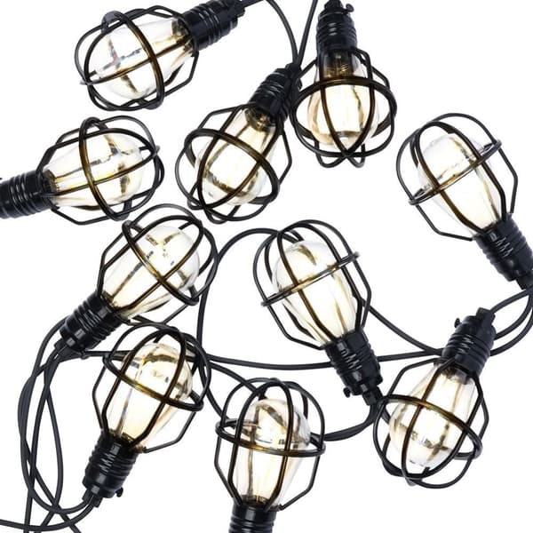 Puutarhaseppele 10 LED-valolla ulkokäyttöön