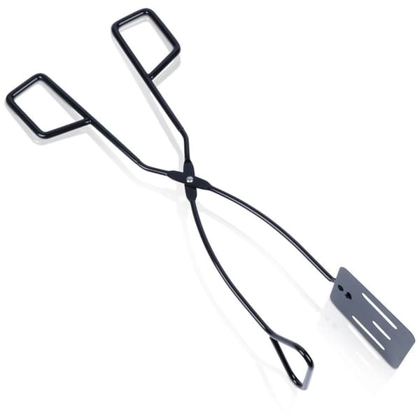 Steke- og grilltang i metall med non-stick belegg