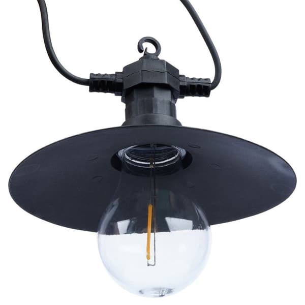 Puutarhaseppele 6 LED-valolla, lämmin valo, ajastin, ulkona