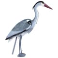 Miniatyrbild 3 av 5: Trädgårdsfigur häger, 72 cm hög, högkvalitativ