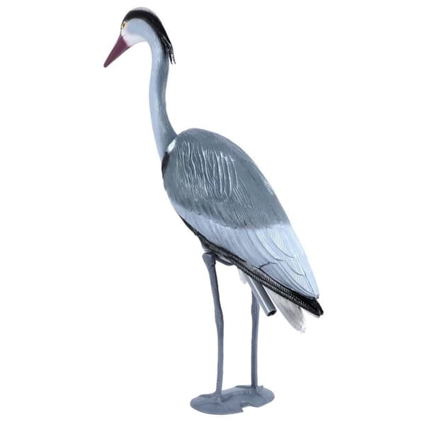 Trädgårdsfigur häger, 72 cm hög, högkvalitativ