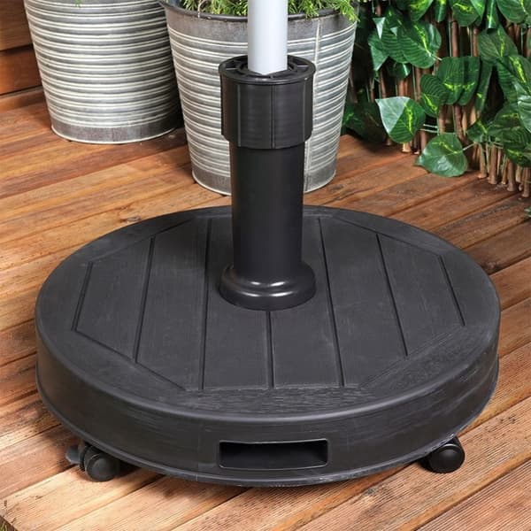 Raskas jalusta vakaalle puutarhavarjolle, 27 kg