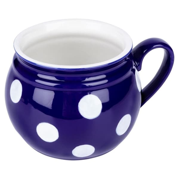 Stort keramikkkrus for kaffe, te og varme drikker