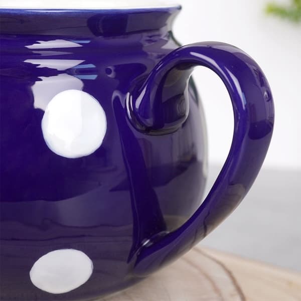 Stort keramikkkrus for kaffe, te og varme drikker