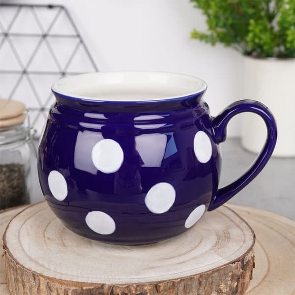 Stort keramikkkrus for kaffe, te og varme drikker
