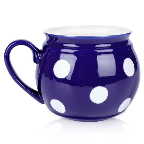 Stort keramikkkrus for kaffe, te og varme drikker