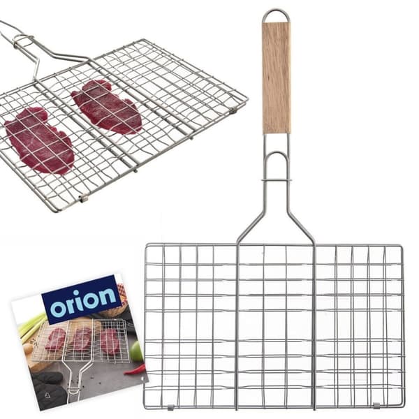 Grillgaller med Dubbel Sida och Lås för Enkel Grillning