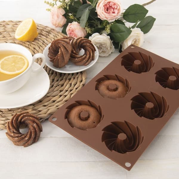 Lette og fleksible silikonformer for muffinsbaking