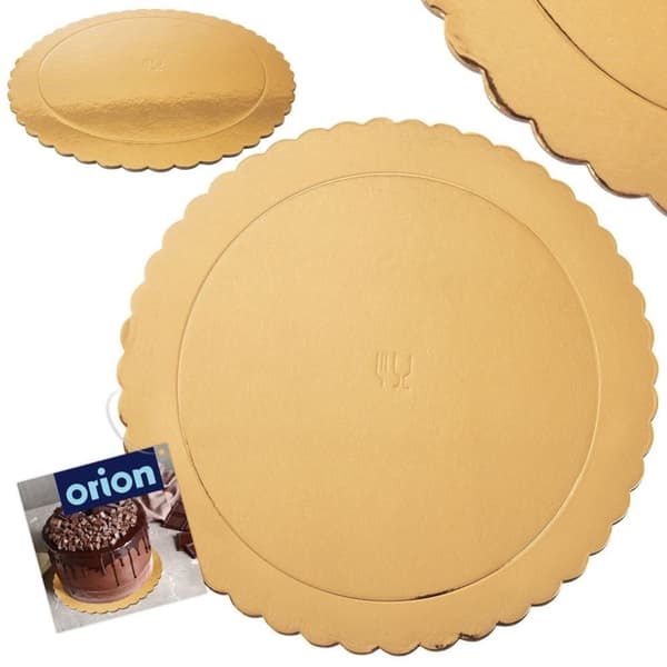 Kagemåtte 30 cm med foldede kanter