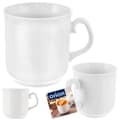 Miniatyrbilde 5 av 5: Perfekt porselenskrus til kaffe og te, med komfortabelt håndtak