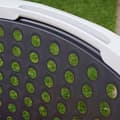 Miniatyrbilde 5 av 9: Komfortabel antrasittkurv med grå håndtak for shopping og piknik