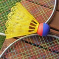 Miniatyrbilde 7 av 9: Badmintonsett for 2: Lette racketer og fjerbolle