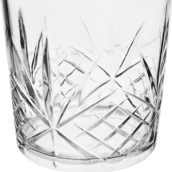 Slitesterk akrylglass 350 ml med dekorativt relieff