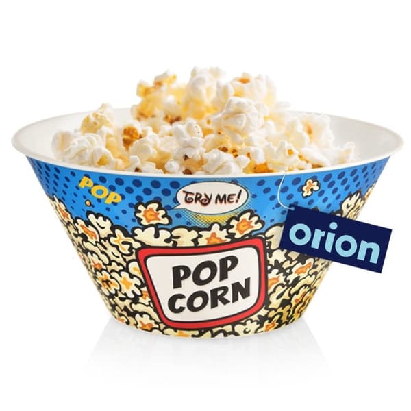 Perfekt skål til popcorn - genanvendelig og høj kvalitet
