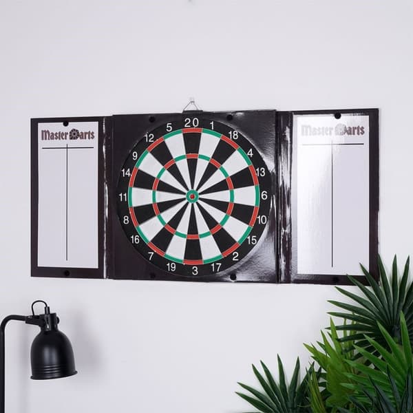 Kaksipuolinen tikkataulu ja tikkataulu, halkaisija 42 cm