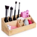 Miniatyrbild 1 av 6: Organisator med 10 fack i bambuträ för smink och makeup