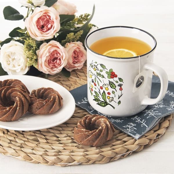 Stort krus: Perfekt for kaffe, te og andre drikker