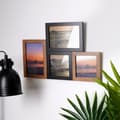Miniatyrbild 2 av 6: Väggfotoram i kollageform för 4 foton 10x15 cm