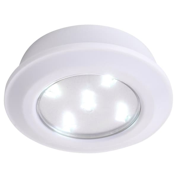 Trådløse LED-lys med fjernbetjening og timer, 3-pak