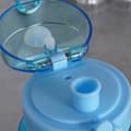 Miniatyrbild 9 av 11: Stilig 1L Vattenflaska med Ombre-Design och Inspirerande Texter