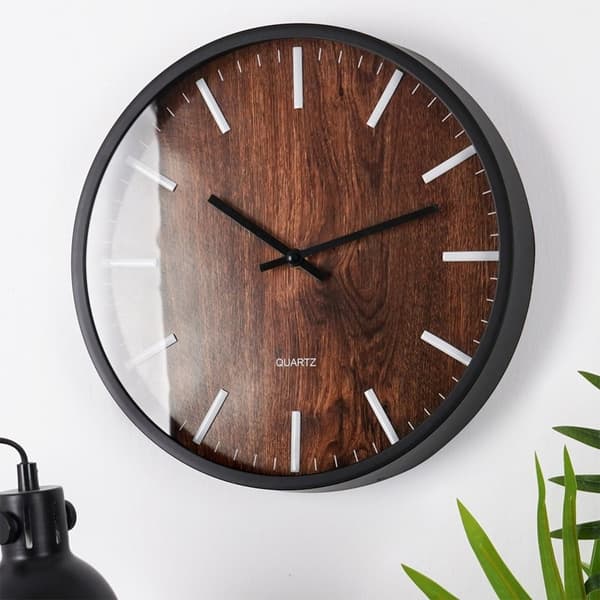 Klassinen seinäkello 29,5 cm - Täydellinen kotiin ja toimistoon