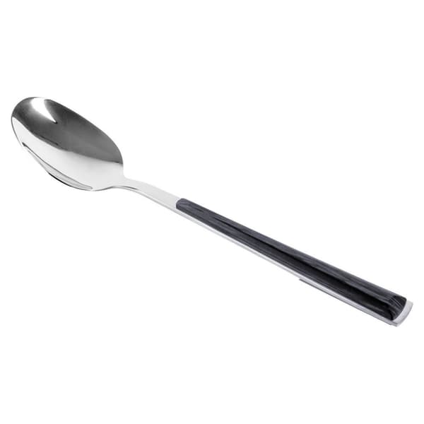 Elegant 18 cm te-sked i rostfritt stål