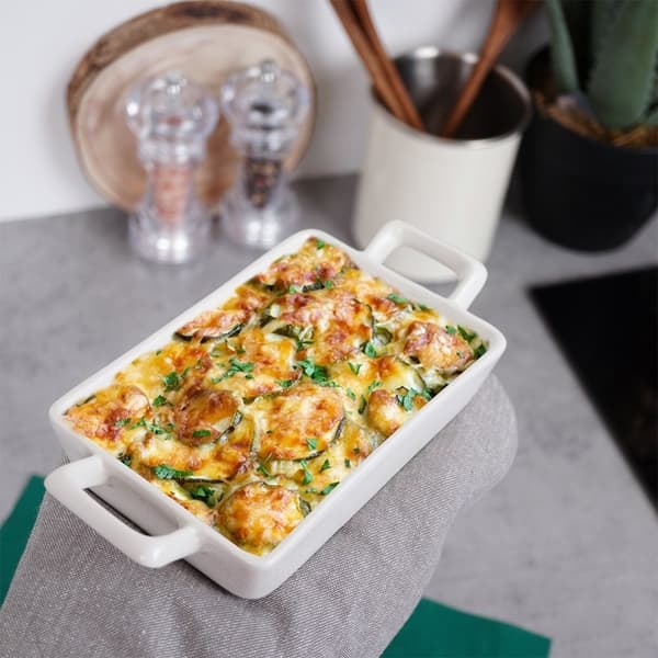 Ovnsfast porselensform til lasagne, grateng og desserter