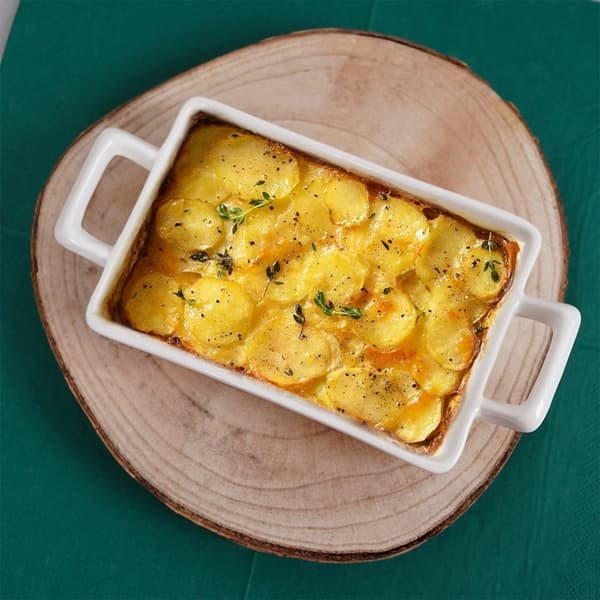 Ovnsfast porselensform til lasagne, grateng og desserter
