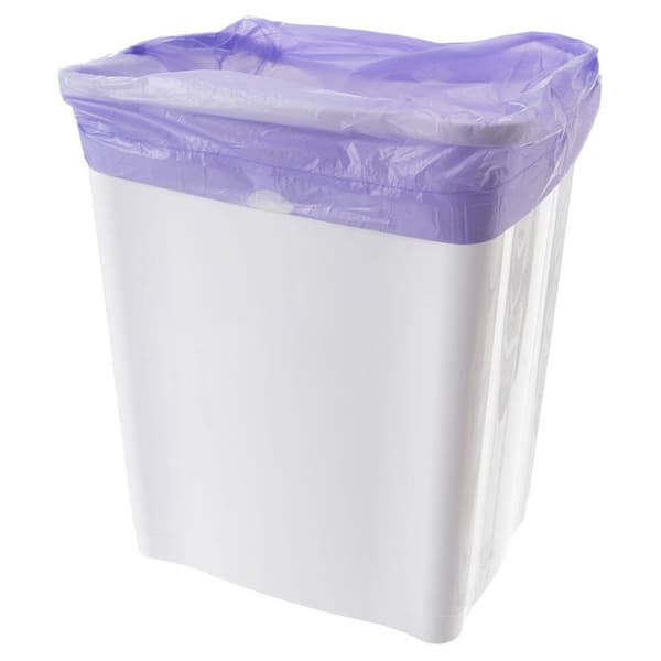 Lavendeldoftande 60L soppåsar med dragsnöre, 10-pack