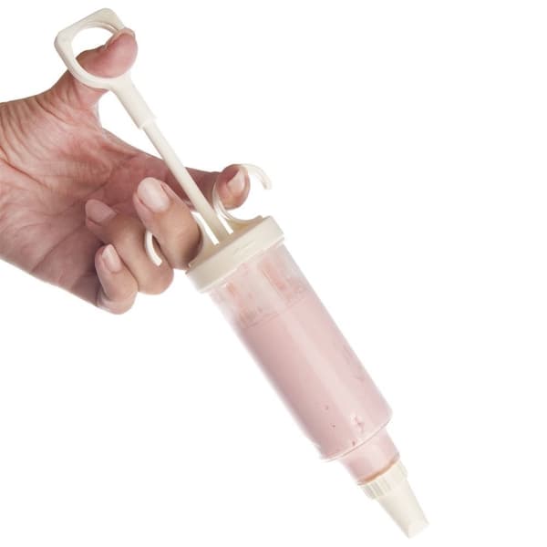 Spray med 9 dyser for dekorering av bakevarer