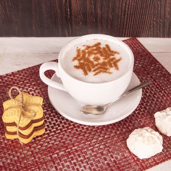 Julmallar för kaffe & dessert: skapa imponerande mönster