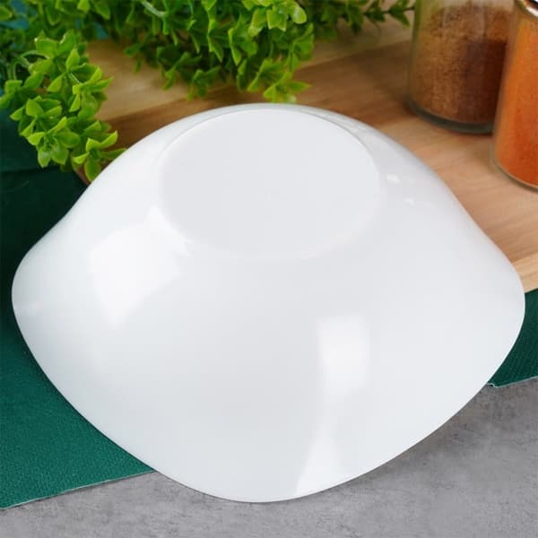 Hvit bolle 400ml - Allsidig, elegant og tåler oppvaskmaskin