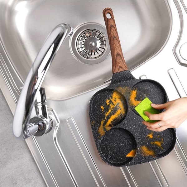 Granitbelagd Non-stick Stekpanna med 4 Fack