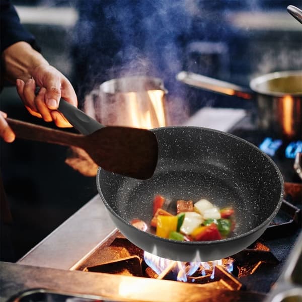 Frityrstekepanne med Pfluon Granit for alle komfyrer
