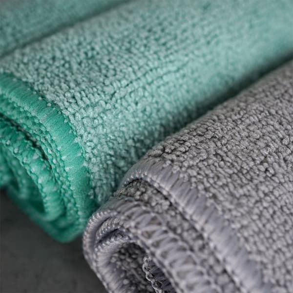 Høyabsorberende kjøkkenhåndklær i mikrofiber, 4-pakning