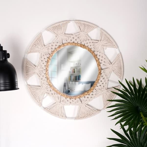 Imponerande Väggspegel med Diameter på 45 cm