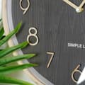 Pikkukuva 4 / 11: Klassinen seinäkello 38 cm puisella designilla