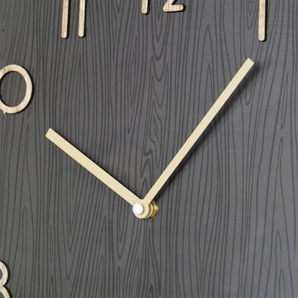 Klassinen seinäkello 38 cm puisella designilla