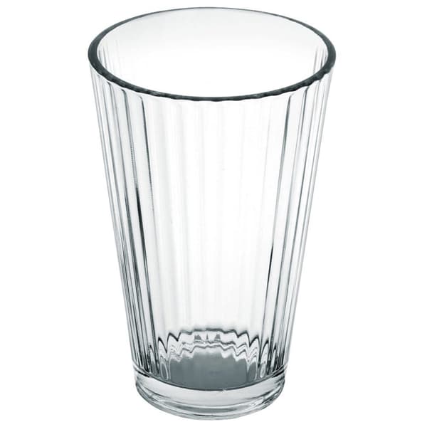 Tre höga glas 270 ml - tjockt, genomskinligt glas