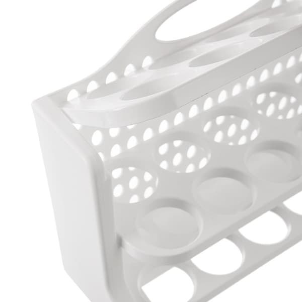 Eggoppbevaring for kjøleskap - 30 egg, tre nivåer