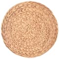 Miniatyrbilde 1 av 4: Håndlaget grytematte laget av vannhyasint, 35 cm diameter