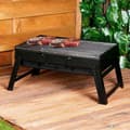Miniatyrbilde 2 av 11: Sammenleggbar kullgrill for hjem og utflukter