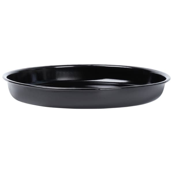 Rund stålgrillplåt med non-stick för grill och ugn