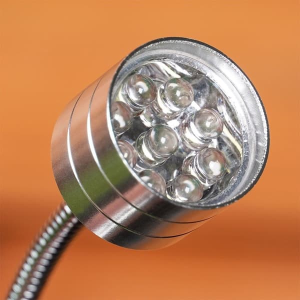 Magnetisk Grilllampa med 9 Justerbara LED-lampor