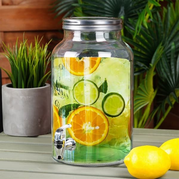 Drikkebeholder med kran - Perfekt for Lemonade og bål
