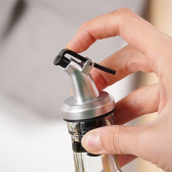 Lukbar glasflaske til olie, 250 ml - Perfekt til smagsgiver