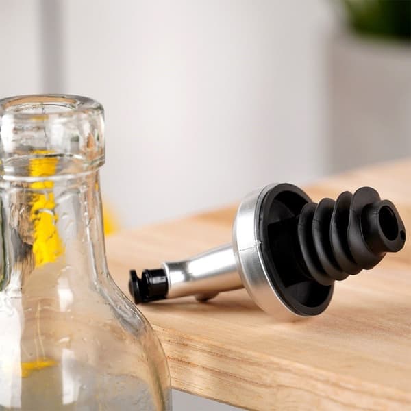Lukbar glasflaske til olie, 250 ml - Perfekt til smagsgiver