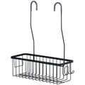 Miniatyrbild 3 av 10: Hållbar metallhylla för duschkran - svart och stilren
