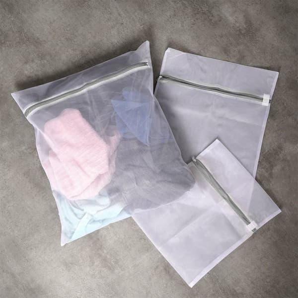 Vaskeposer til bh'er og sarte stoffer med plastiklynlås